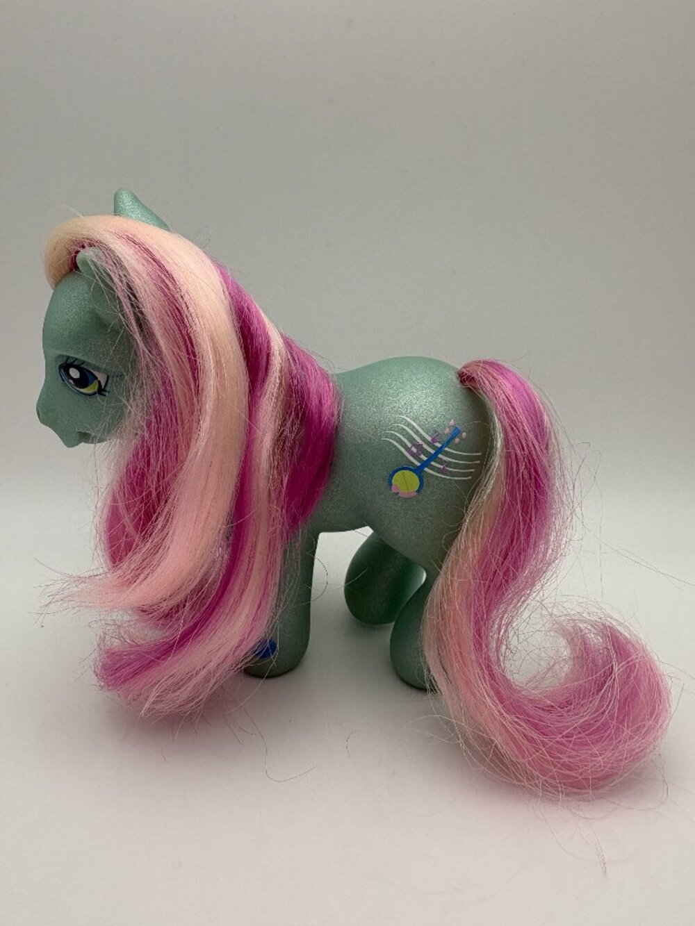 My Little Pony (MLP) Blue Banjo G3 Blue Pink 2002 (MLP: LOT1-38)